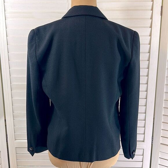 Talbots Wool Blazer Size 6P NWOT Classic 80s Vintage - Picture 4 of 14